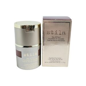 Stila Stay All Day Foundation & Concealer Brand New In Box #15 Espresso